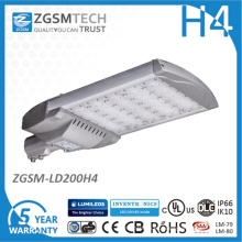 Luz de calle de 200W LED con Philips Lumileds 3030 Chips